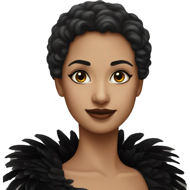 black swan emoji