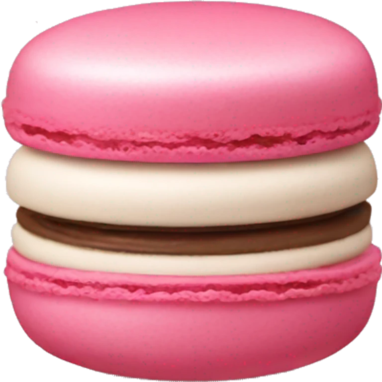 pink macaron emoji