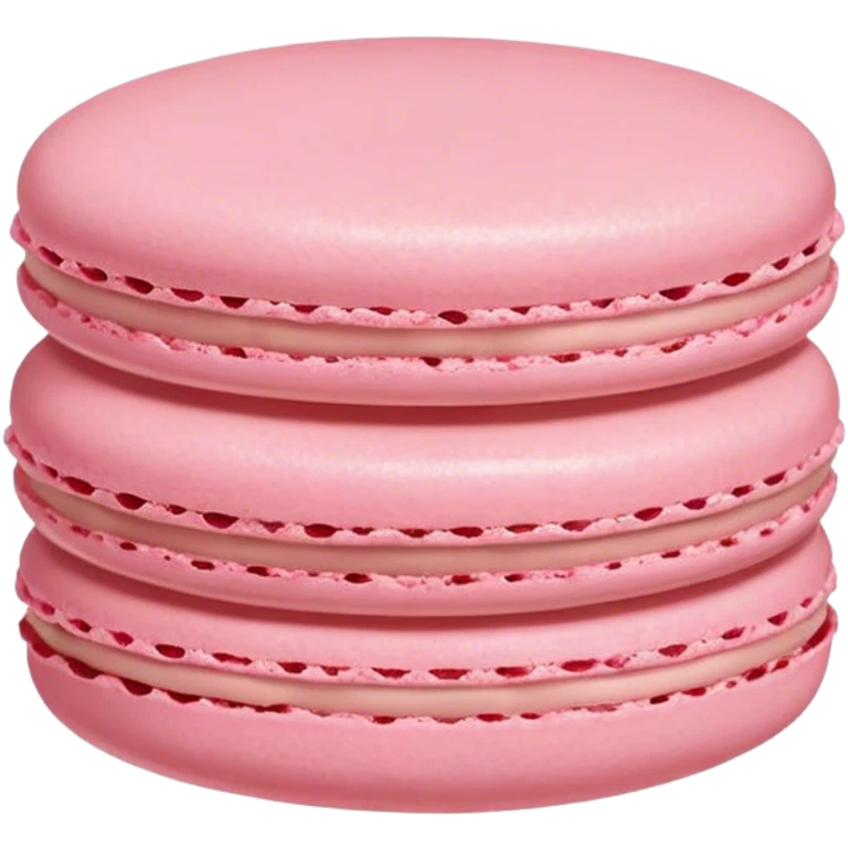 Light pink macaron emoji