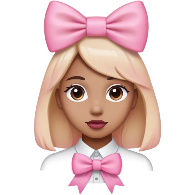 Moño rosado emoji