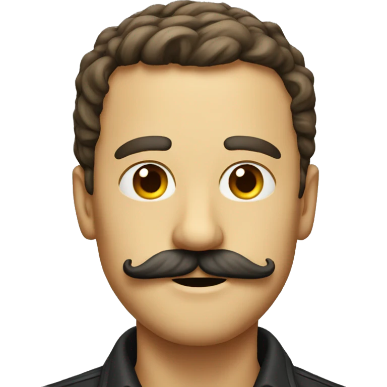 mustache emoji