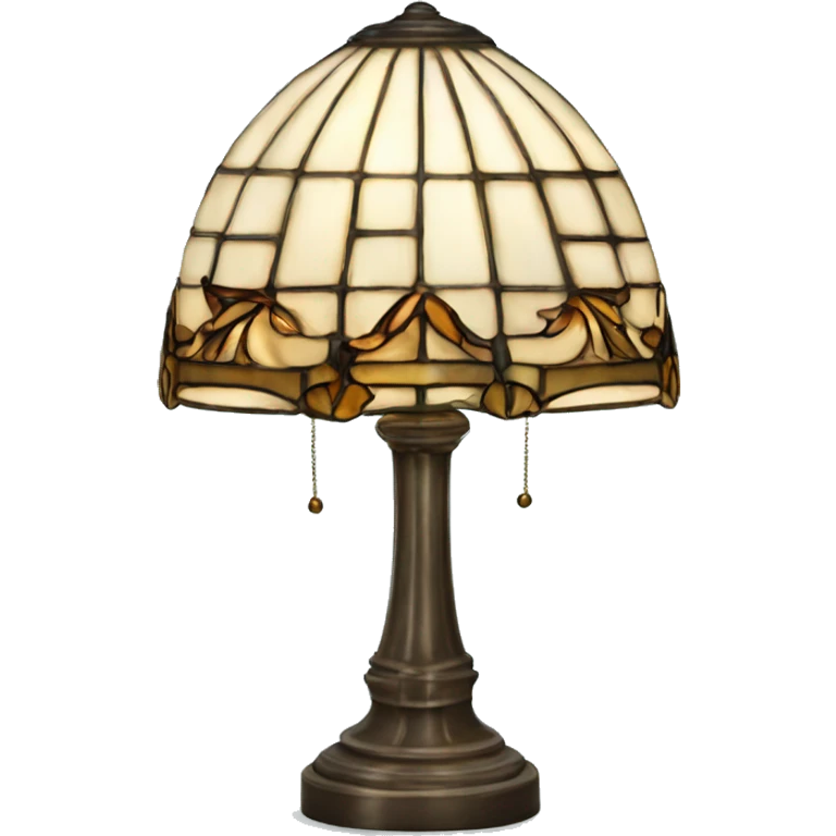 Tiffany lamp emoji