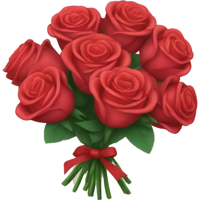 A bouquet of roses emoji