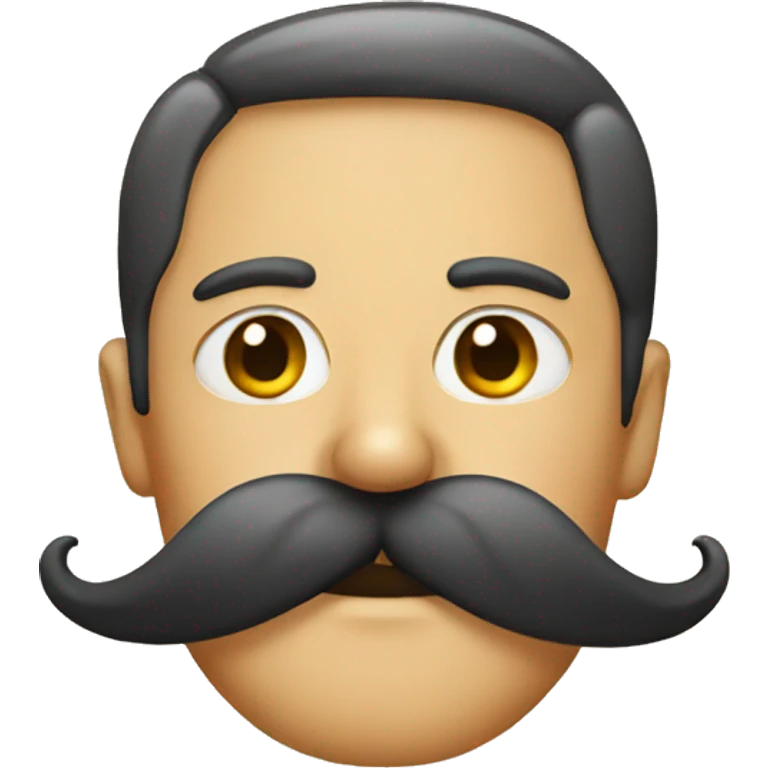 mustache emoji