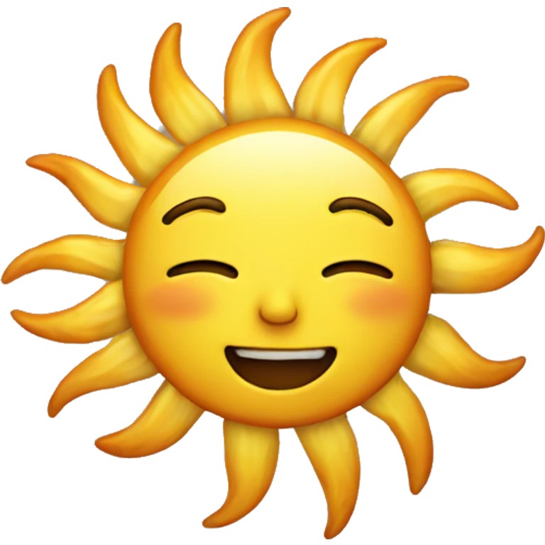 Sun emoji