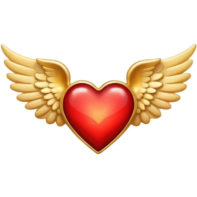 heart with angel wings emoji