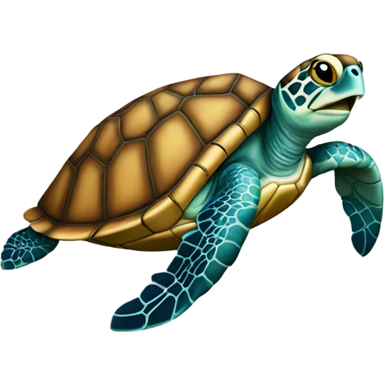 Sea turtle emoji