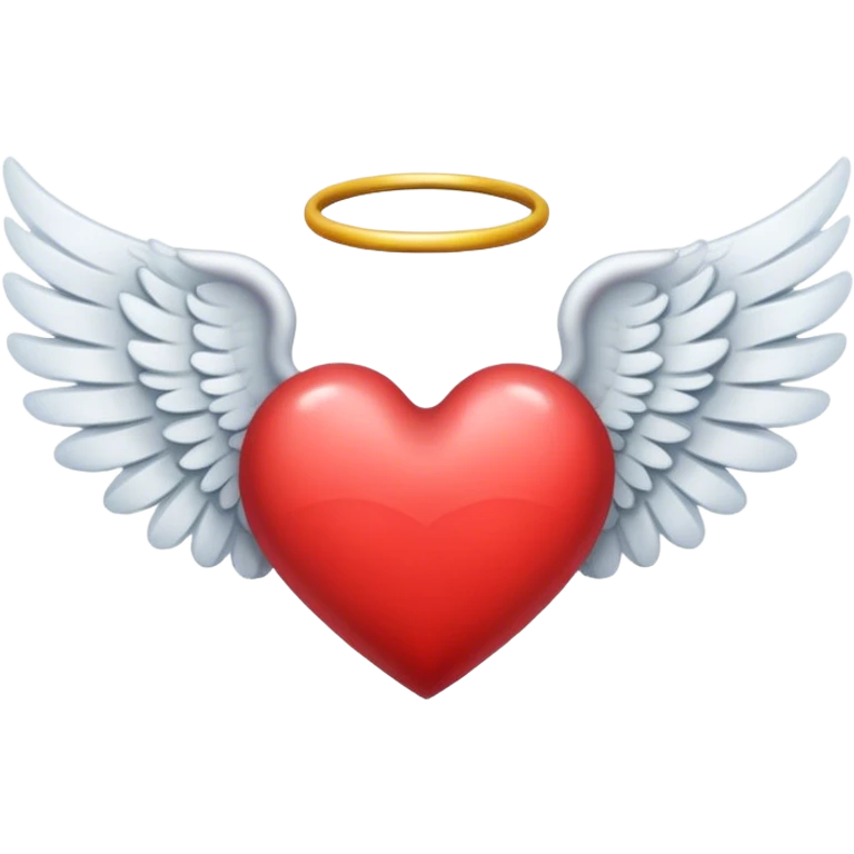 heart with angel wings emoji