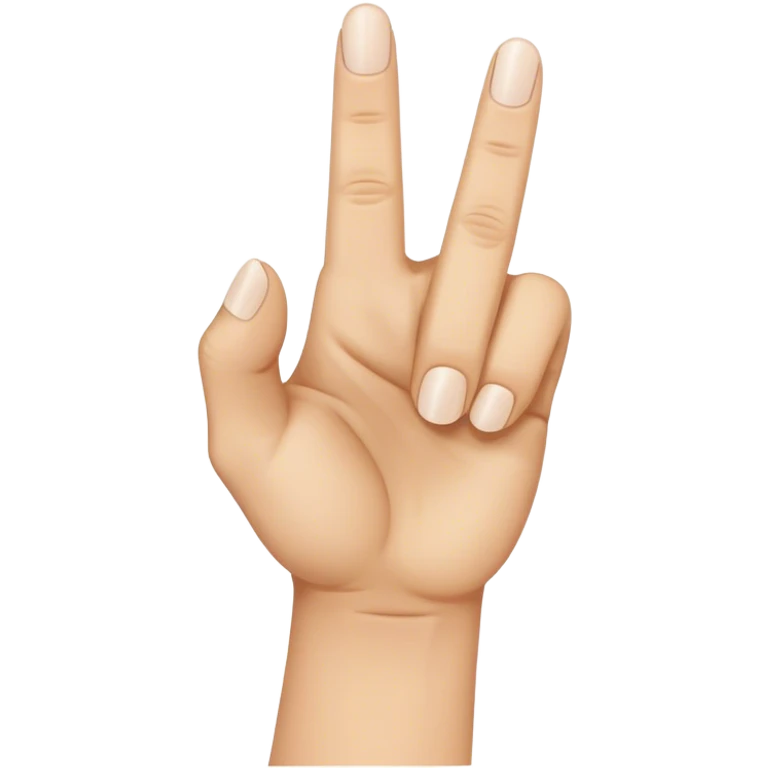 Middle finger emoji