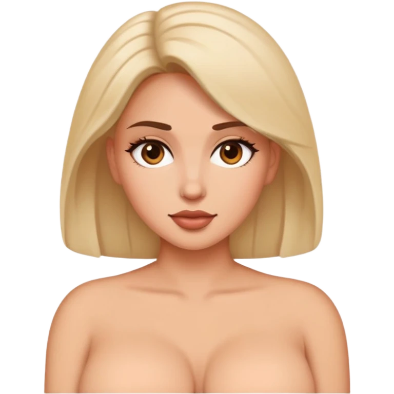 women big boobs emoji  emoji