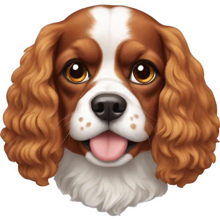 cavalier dog emoji
