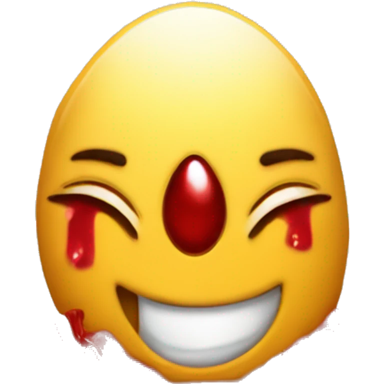 sparkle blood drops emoji