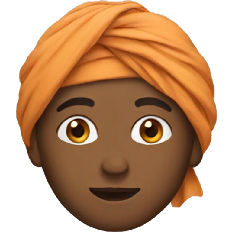 Person wearing turban emoji