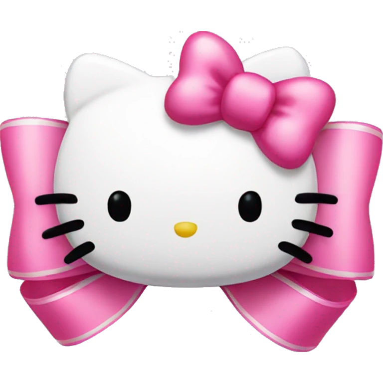 hello kitty bow emoji