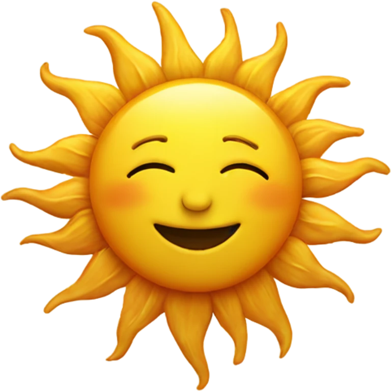 Sun  emoji