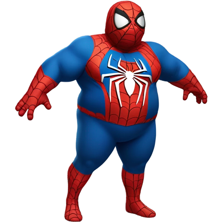 Fat fat fat spiderman emoji