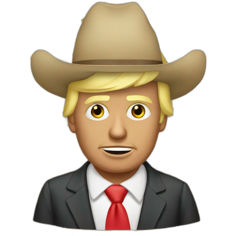 Donald trump as mexican immigrant emoji