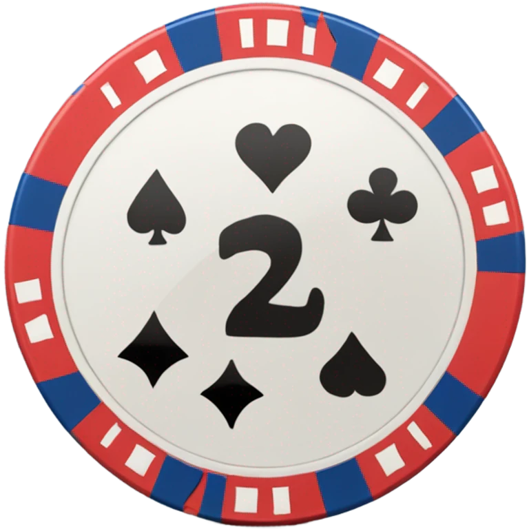 poker chip emoji