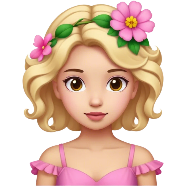 Girly girl emoji