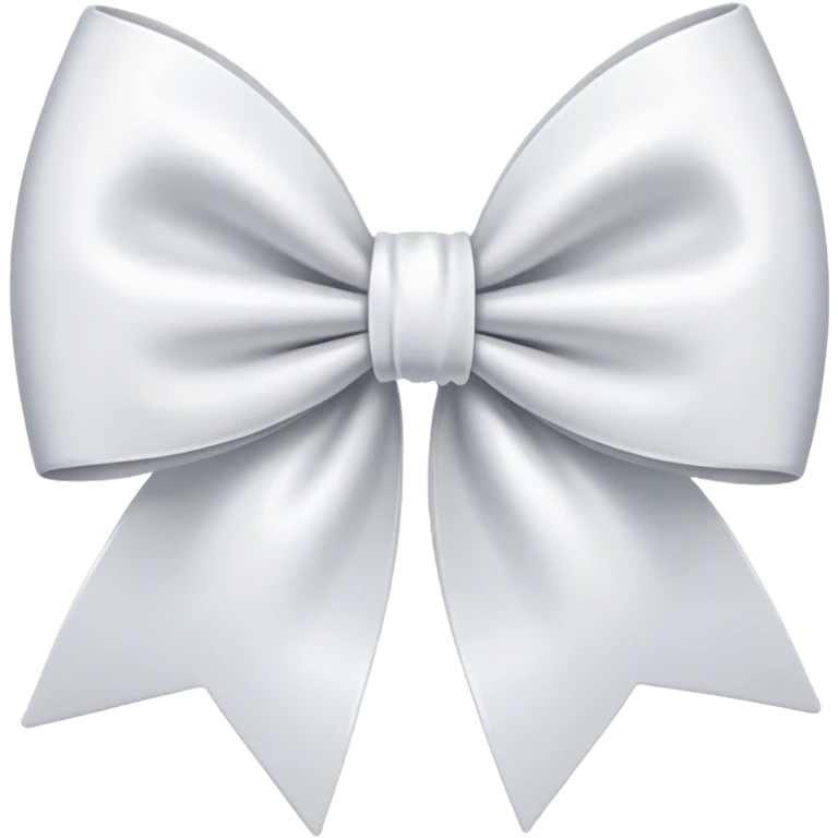 white bow emoji