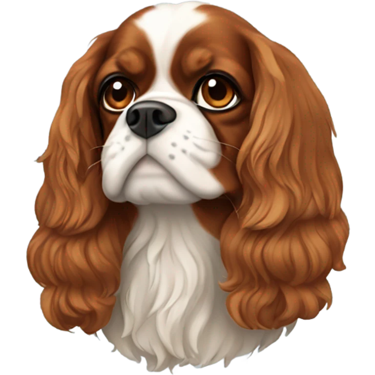 King Charles cavalier emoji