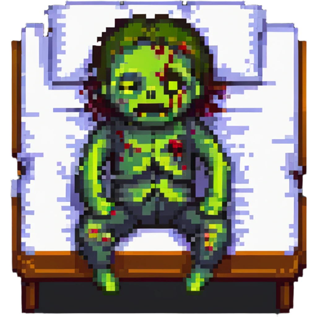 sleeping zombie emoji