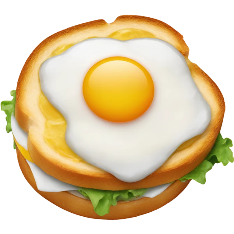 Fried egg sandwich  emoji