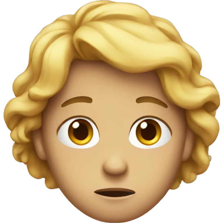 unhappy emoji