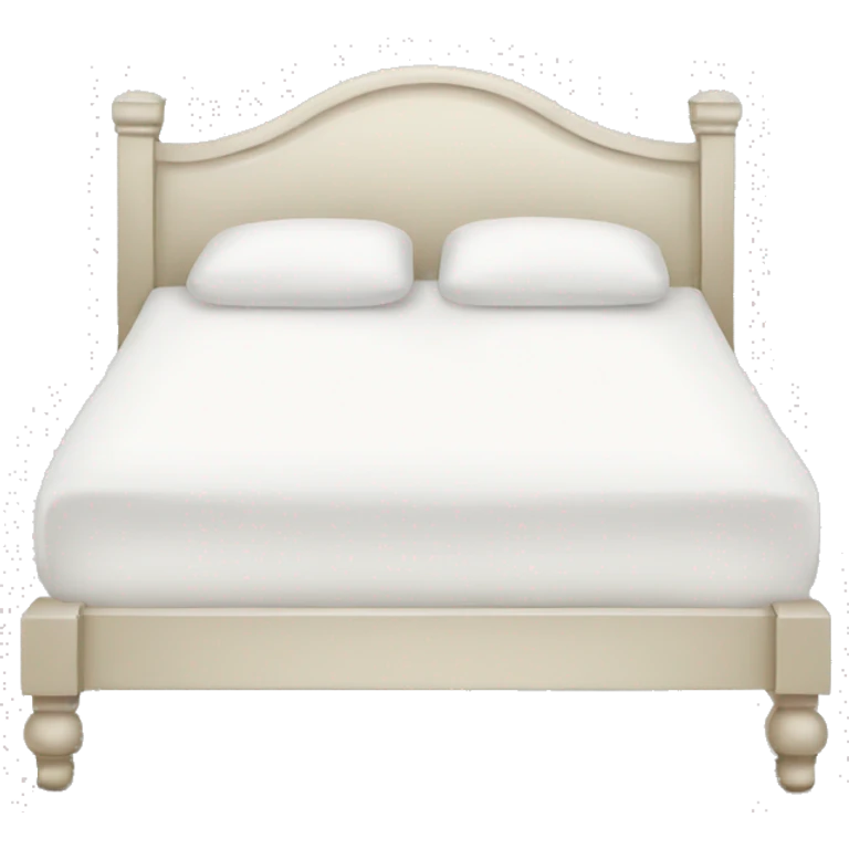 White bed emoji