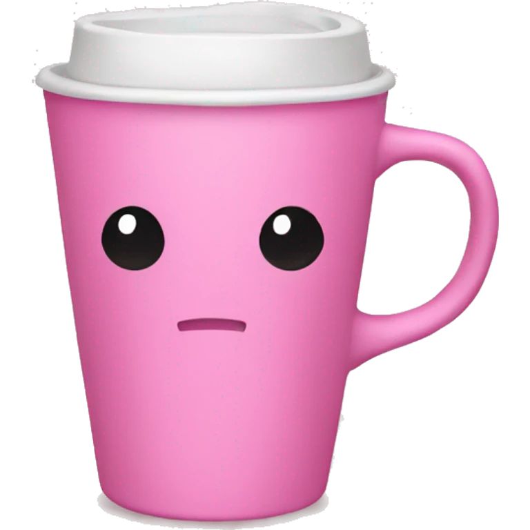 Pink cup  emoji