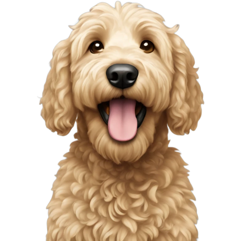 Goldendoodle  emoji
