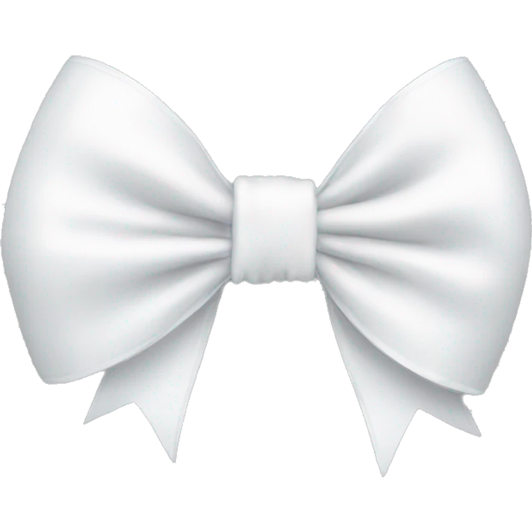 white bow emoji