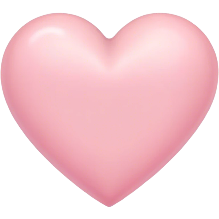 Pastel heart emoji