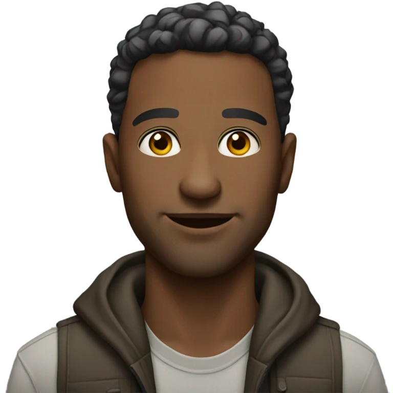 urban male portrait outdoors emoji