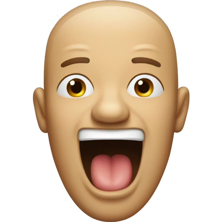 person shaking his tongue out  emoji
