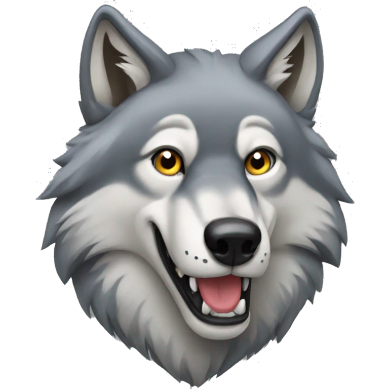 Wolf emoji
