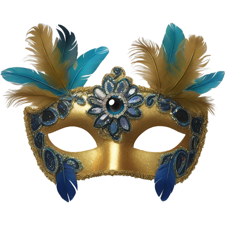 Masquerade eye mask emoji