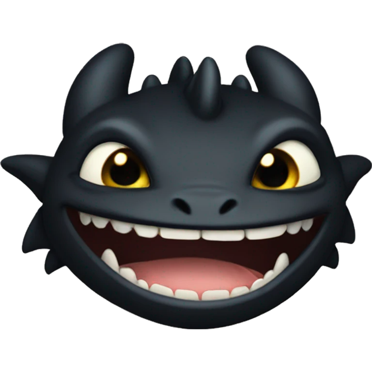 Toothless emoji