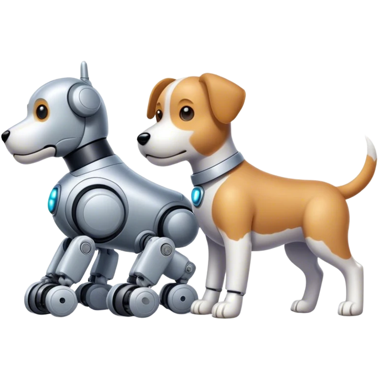 @dog dog dog dog play robotic emoji