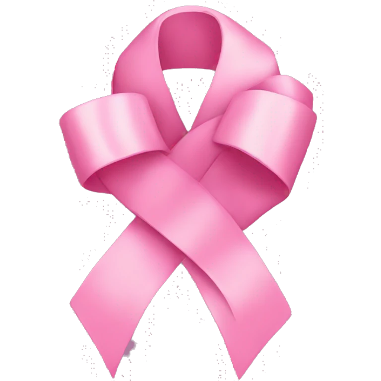 Pink ribbon emoji