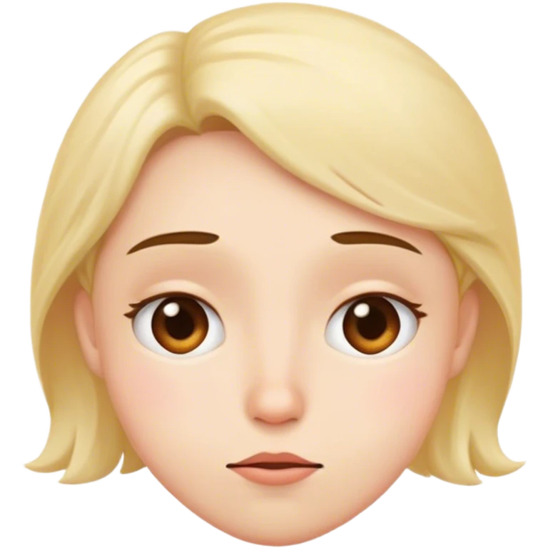 Bashful emoji