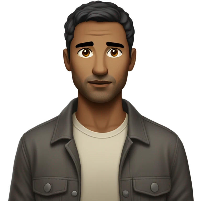 realistic portrait of a man emoji