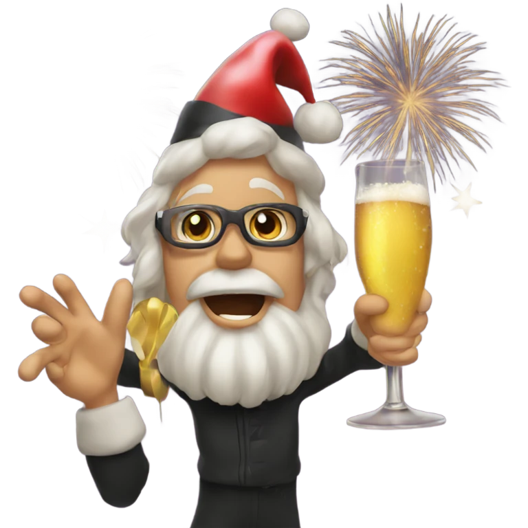 Happy New Year emoji