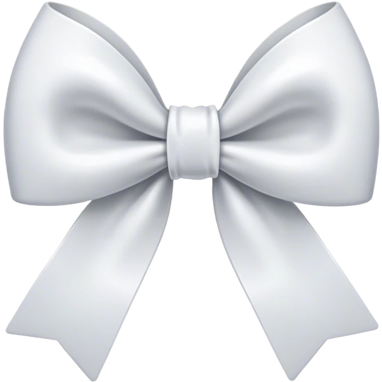white bow emoji
