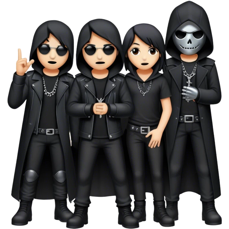  Metal konzert  emoji