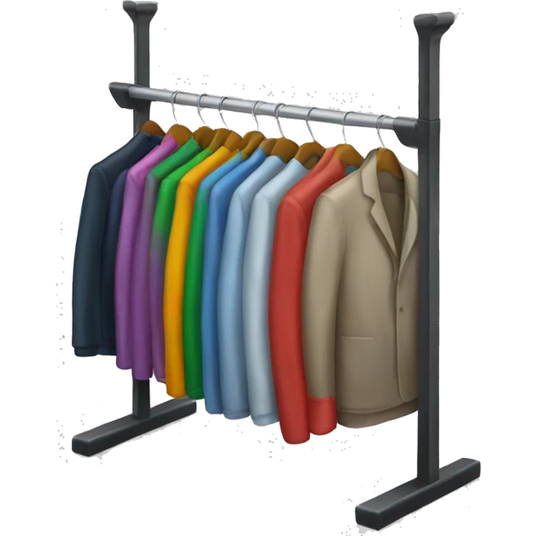 Clothing rack emoji