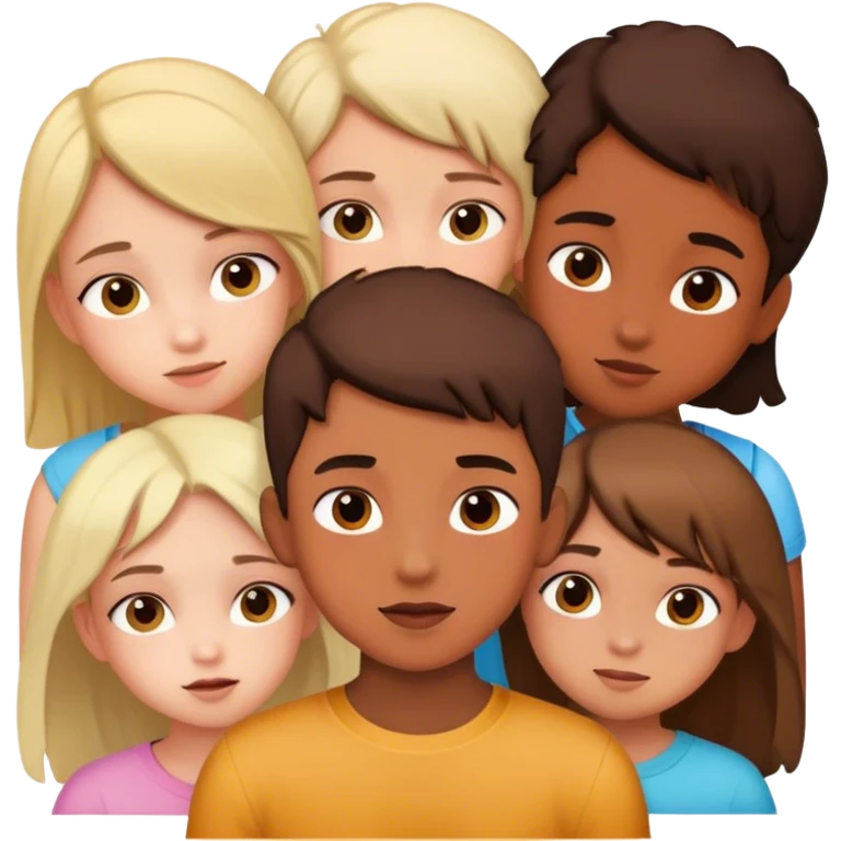 Boy surrounded by girls  emoji