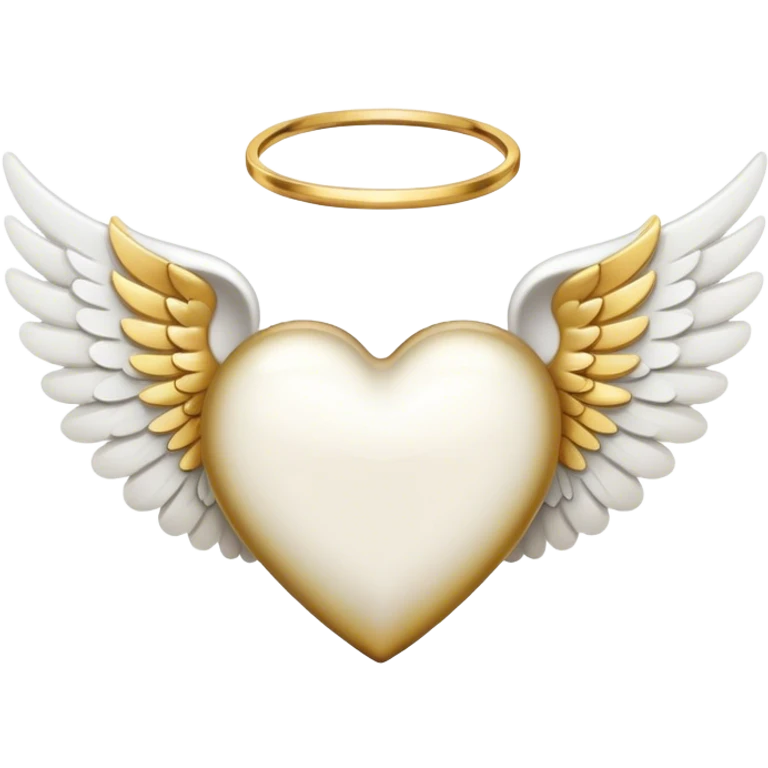 heart with angel wings emoji