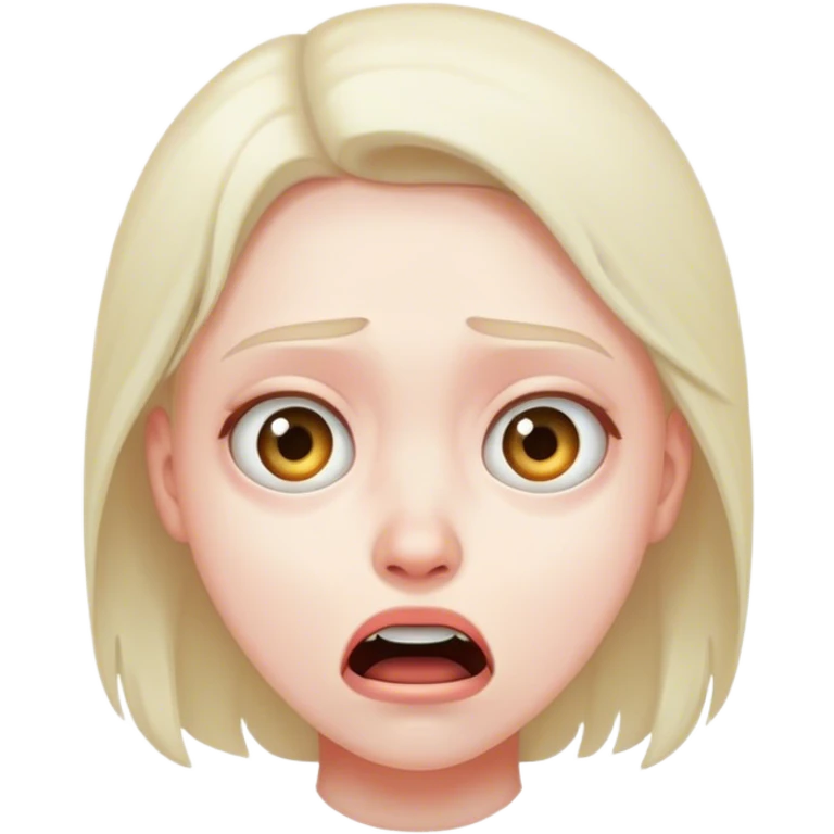 Scared emoji