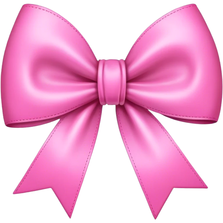 pink bow emoji